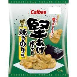 CALBEE - Crispy Chips with Roasted Nori Seaweed 65g