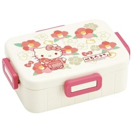 Skater Hello Kitty 650ml 4-Lock Bento Box Japan