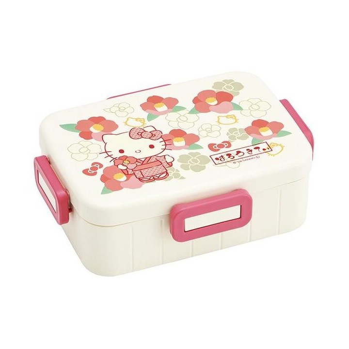Skater Hello Kitty Boîte Bento 650ml 4 Verrous Japon