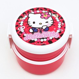Scatola Bento Rotonda Hello Kitty 500ml Skater - Importazione Giapponese