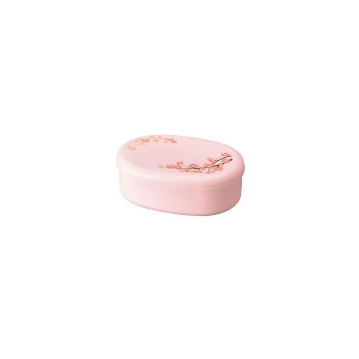 Tatsumiya SAKURA Boîte Bento Ovale Rose 480ml Import Japonais