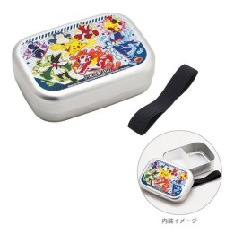 Boîte Bento Aluminium Pokémon 370ml Skater Import Japonais