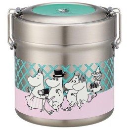 Skater Mumin Thermo-Bento-Box 600ml - Offizieller Japanischer Import