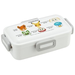 Caja Bento Pokémon 530ml Skater Japón - Tapa Cúpula