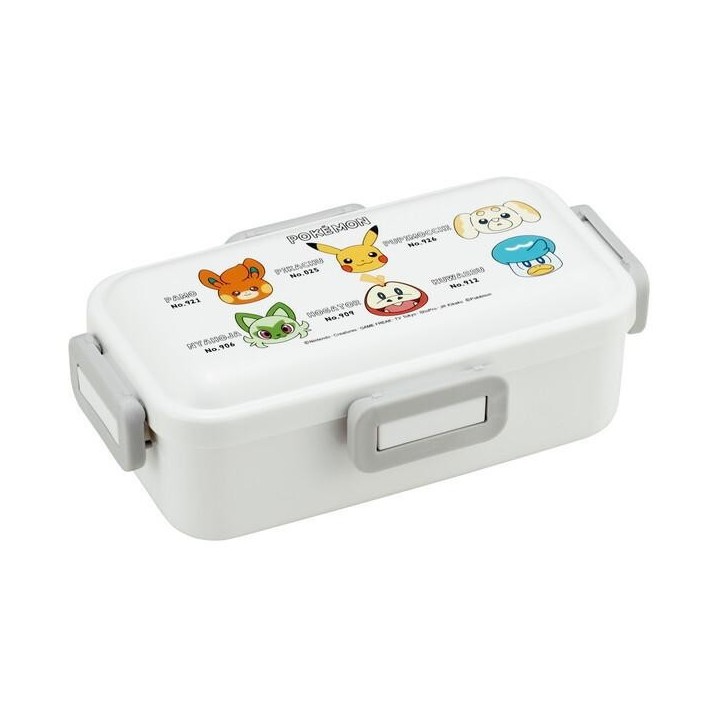 Caja Bento Pokémon 530ml Skater Japón - Tapa Cúpula