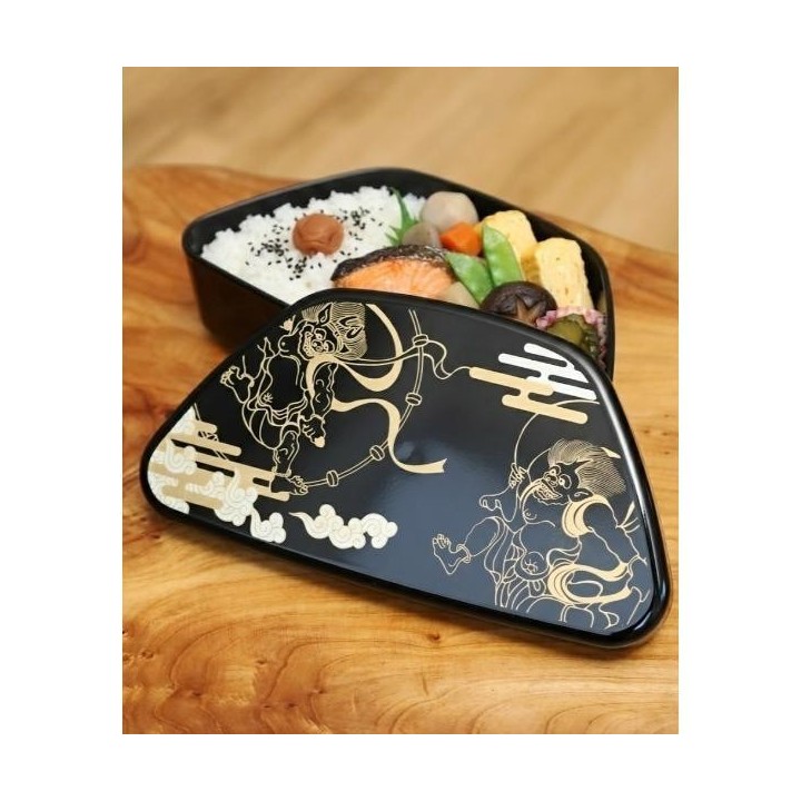 HAKOYA Fuji Onigiri Bento Box 460ml Authentic Japanese Maki-e