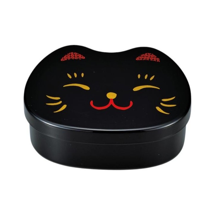 Black Cat Bento Box 500ml Tatsumiya - Authentic Japanese Import