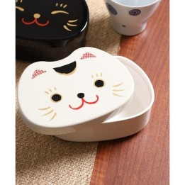 Maneki Neko Katzen Bento Box 500ml Made in Japan - Tatsumiya HAKOYA
