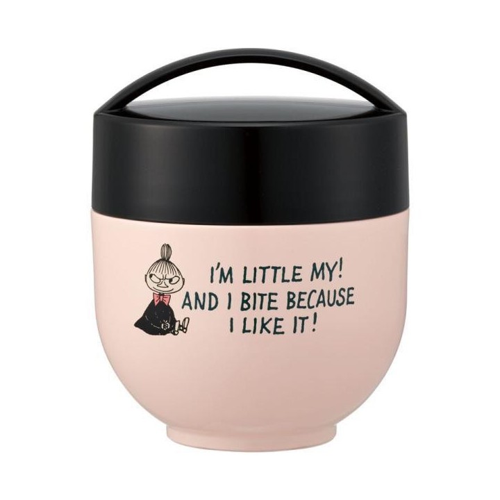 Skater Little My Moomin Lunch Jar Isotherme 540ml Rose Import JP