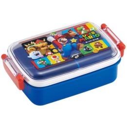 Skater Super Mario 23 – Bento-Box mit flauschigem Deckel – Import aus Japan