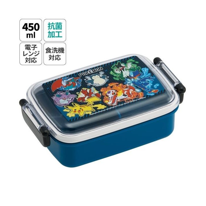 Skater Boîte Bento Pokémon Pikachu 450ml Import Japon Officiel