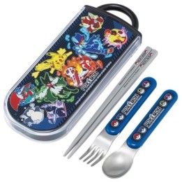 SKATER Set Trio Couverts Pokémon Bento - Import Japonais Enfant
