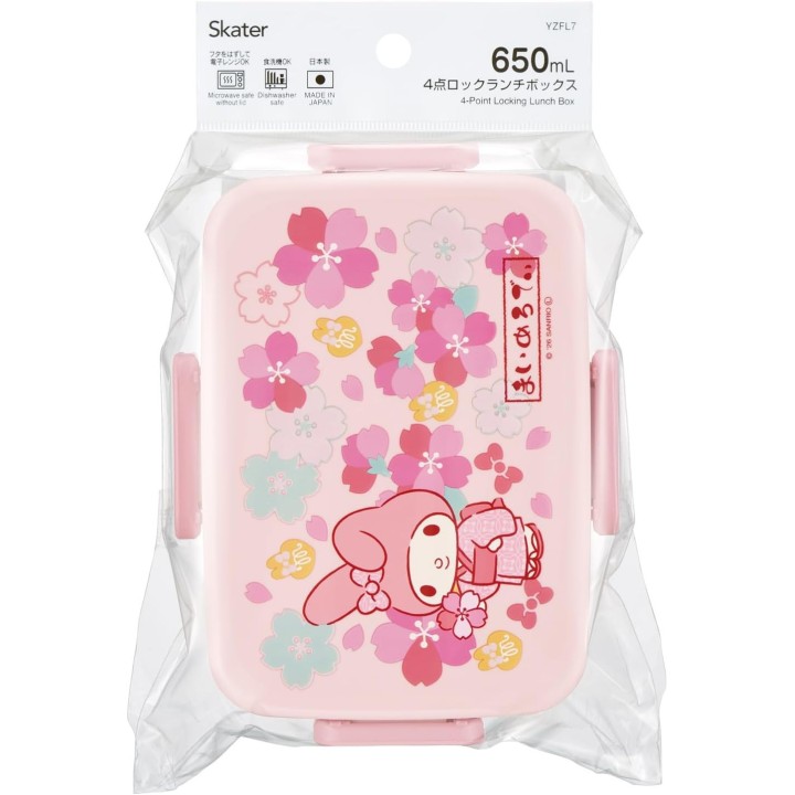 Skater My Melody Sanrio Boîte Bento 650ml Japonaise Sakura