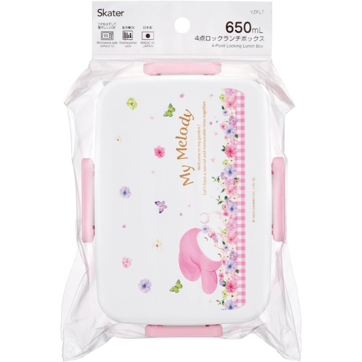 Bento Box My Melody 650ml Skater - Importazione Giappone Sanrio Ufficiale