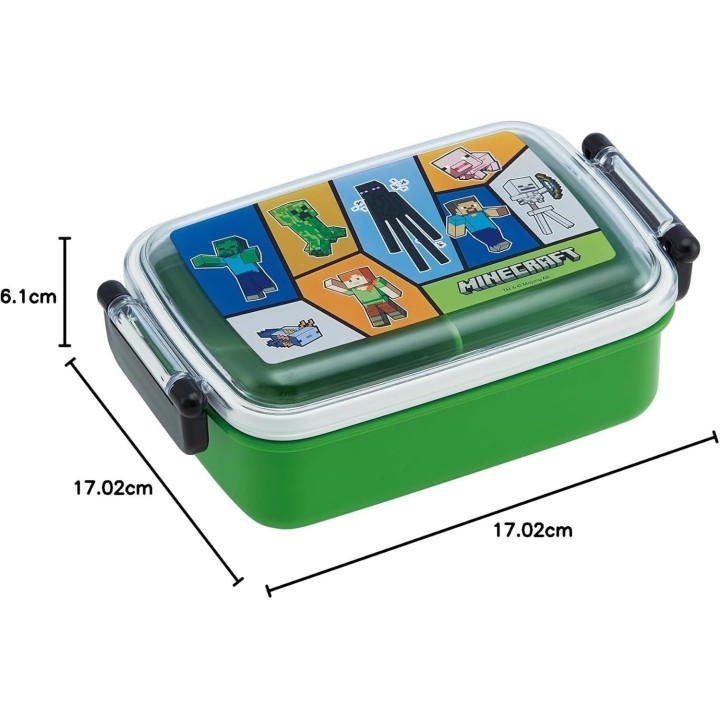 Minecraft 450ml Antibakterielle Bento Box Skater Japan