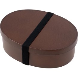 Caja Bento Wappa Ovalada Grande - Importación Auténtica de Japón