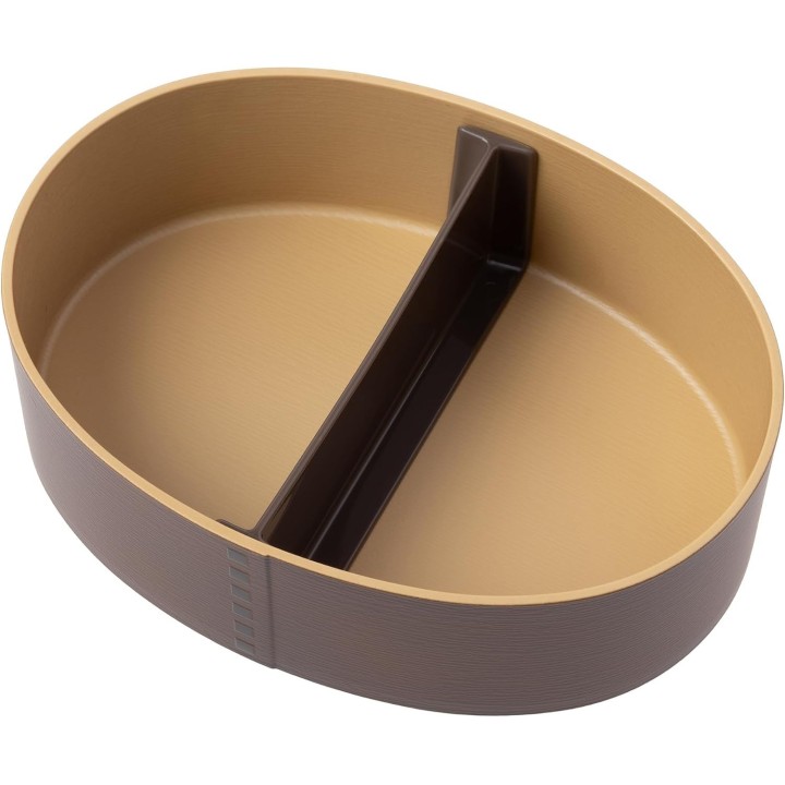 Caja Bento Wappa Ovalada Grande - Importación Auténtica de Japón