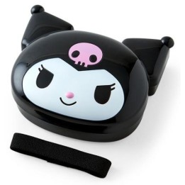 Sanrio Kuromi Face-Shaped Bento Box 320ml - Japanese Import