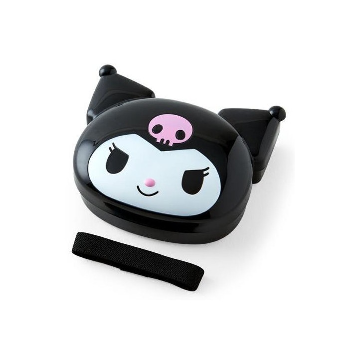 Sanrio Kuromi Fiambrera Bento Forma Cara 320ml - Importación Japonesa
