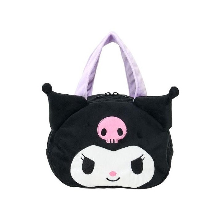 Sanrio Kuromi Sac à Bento Isotherme Forme Visage - Import Japon