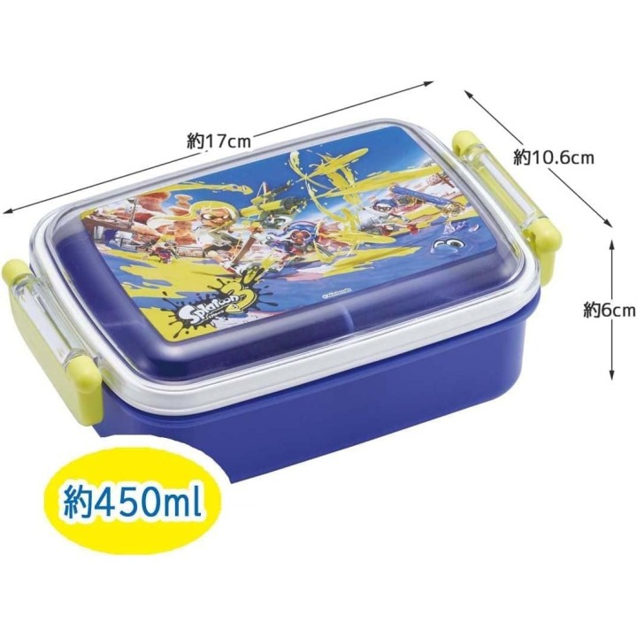 Boîte Bento Splatoon 3 450ml Skater Antibactérienne Japon