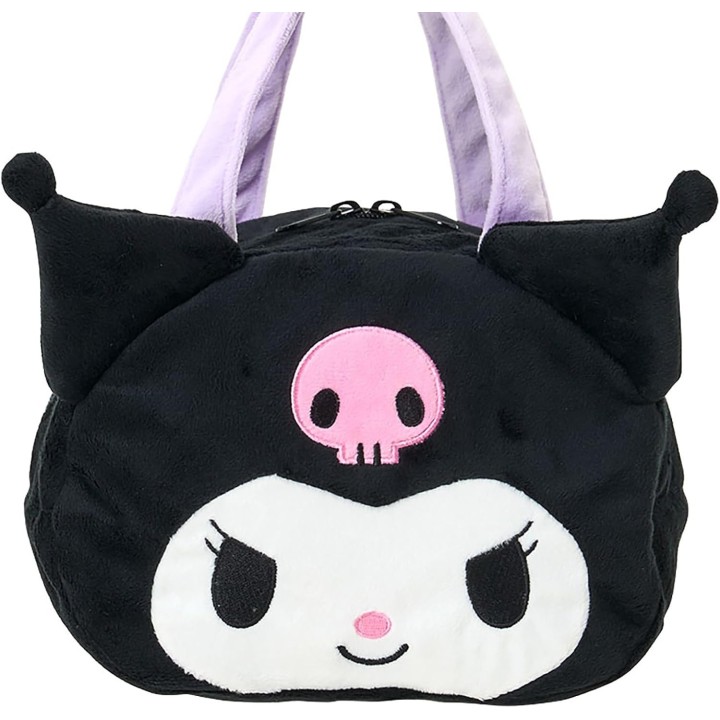 Sanrio Kuromi Sac à Bento Isotherme Forme Visage - Import Japon