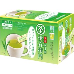 Iyemon Tè Verde Decaffeinato 120 Stick Istantanei - Import Giappone