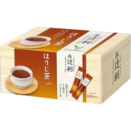 Tsujiri Hojicha Instantané 100 Sticks - Thé Torréfié Japonais