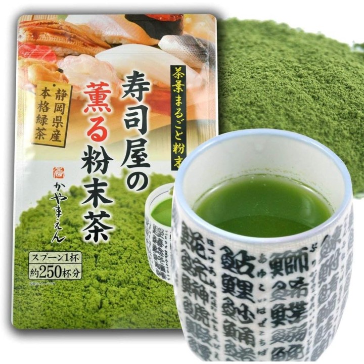 Thé Vert Poudre Sushiya 100g Shizuoka - Import Japonais