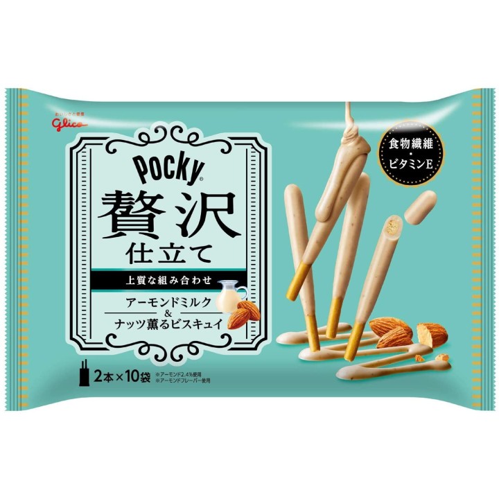 GLICO - Pocky Deluxe - Lait d'Amandes