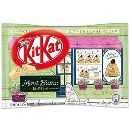 NESTLÉ - KIT KAT mini - Mont-blanc (gâteau à la crème de marrons)