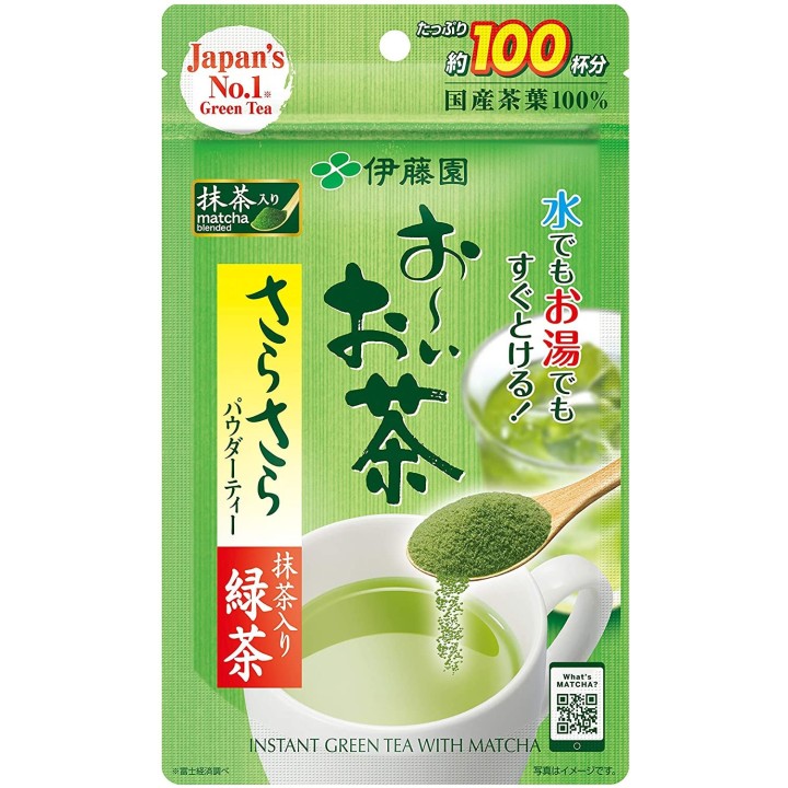Ito En - Green Tea O-i Ocha Sarasara Instant Green Tea with Matcha 80g