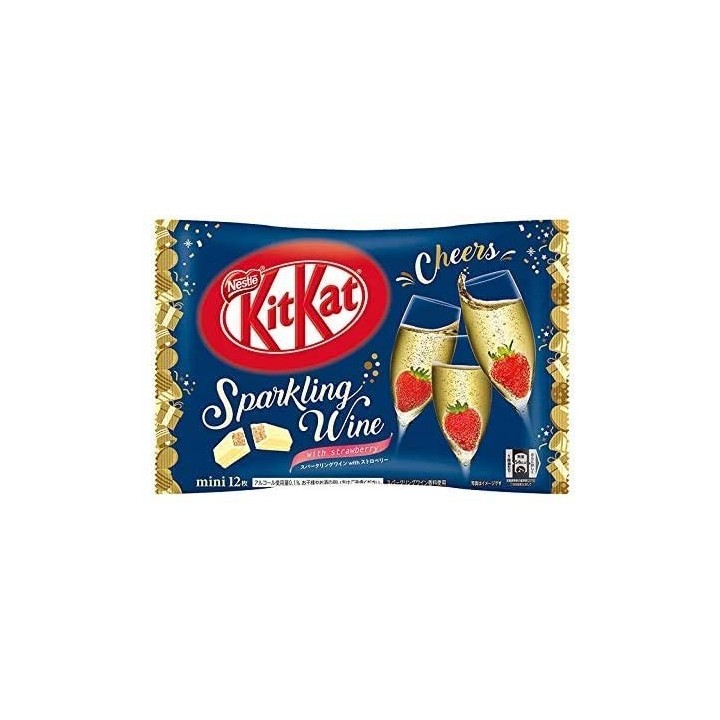 NESTLÉ - KIT KAT mini - Sparkling Wine & Strawberry