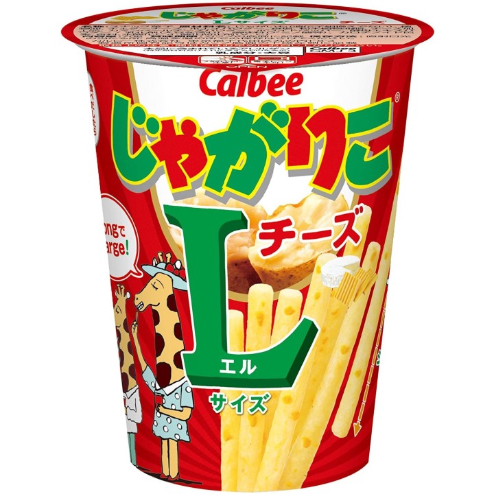 CALBEE - JAGARIKO Cheese (cheddar & camembert) 70g - L Size