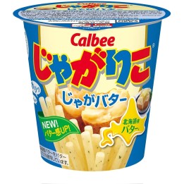 CALBEE - JAGARIKO Pommes de terre & Beurre de Hokkaido 58g