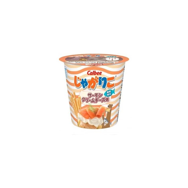 CALBEE - JAGARIKO Salmon & Cream Cheese 52g