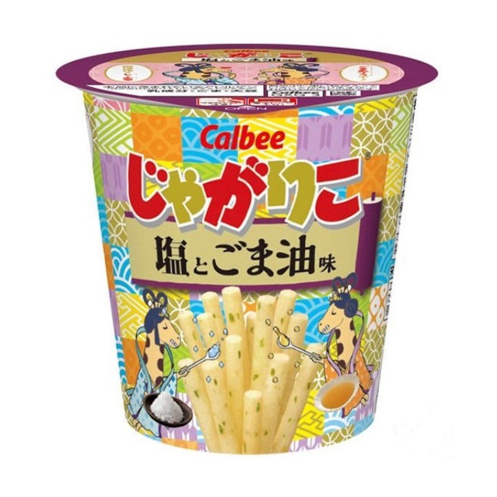 CALBEE - JAGARIKO Sel & Huile de Sésame 52g