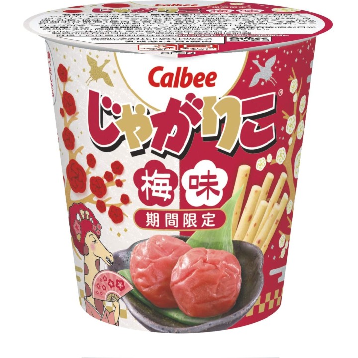 CALBEE - JAGARIKO Ume (Japanese plum) 52g