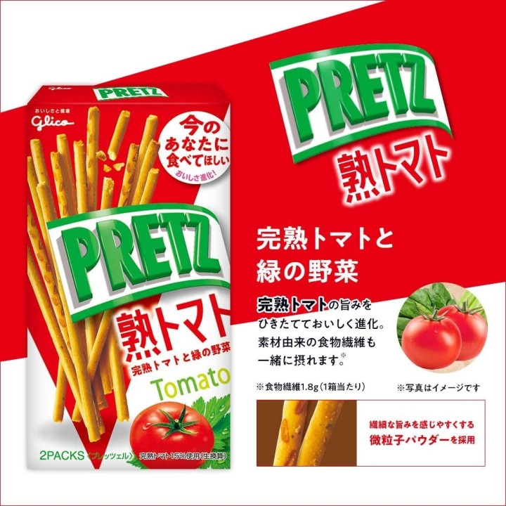 GLICO - PRETZ Tomate 60g