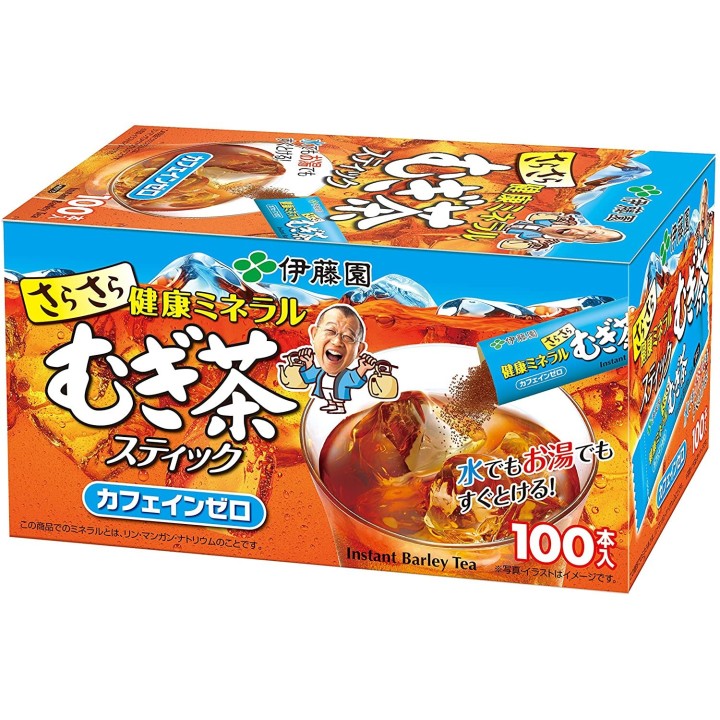 Ito En - Thé Minéral à l'Orge Sarasara Instant Mugicha - 100 sticks