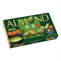 MEIJI - Chocolats aux Amandes & Matcha 79g