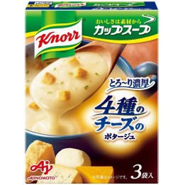 AJINOMOTO & KNORR - Base de soupe 4 fromages