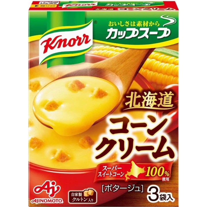 AJINOMOTO & KNORR - Soup Base - Hokkaido Cream Corn
