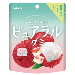 KABAYA - PURERAL Lychee Gummies 58g