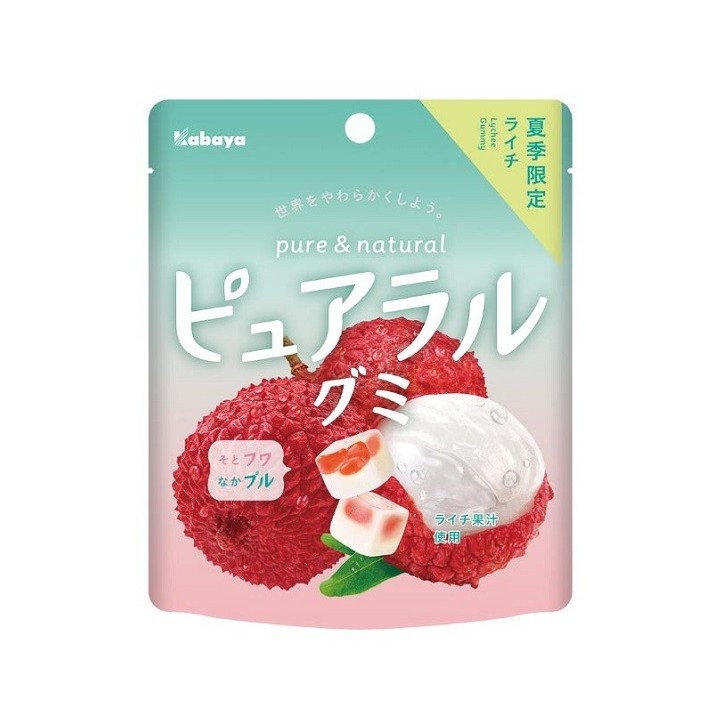 KABAYA - PURERAL Lychee Gummies 58g