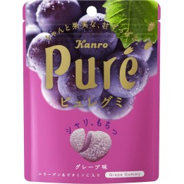 KANRO - Puré Bonbons au Raisin 56g