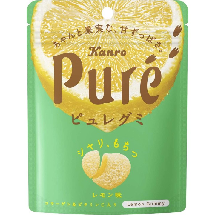 KANRO - Puré Bonbons au Citron 56g