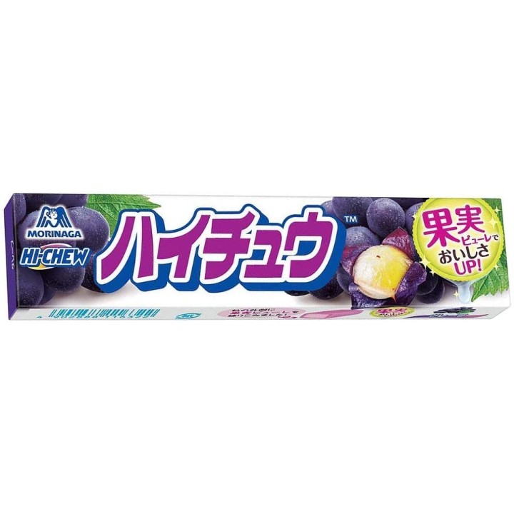 MORINAGA - HI-CHEW - Bonbons au Raisin x12
