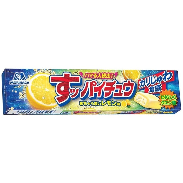 MORINAGA - HI-CHEW - Suppaichuu Sour Lemon Gummies x12