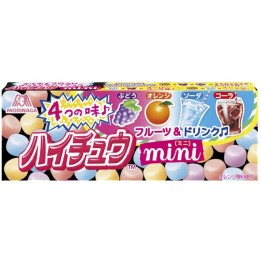 MORINAGA - HI-CHEW mini - Bonbons Raisin, Orange, Soda & Cola 40g